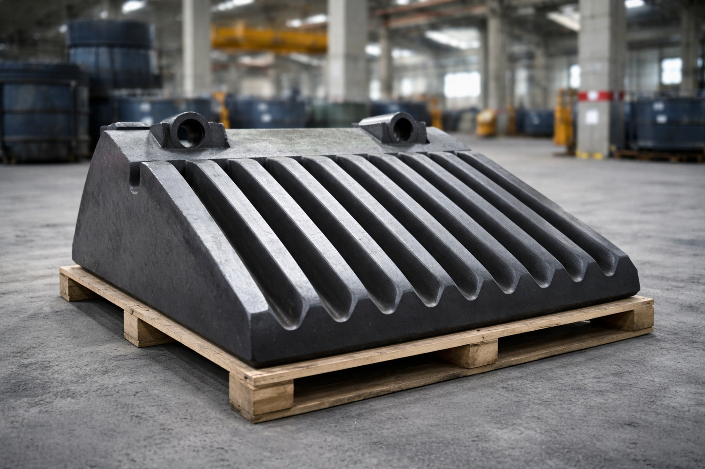Movable Jaw Plate for Jaw Crushers