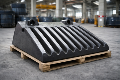 Movable Jaw Plate for Jaw Crushers